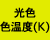 光色・色温度(K)